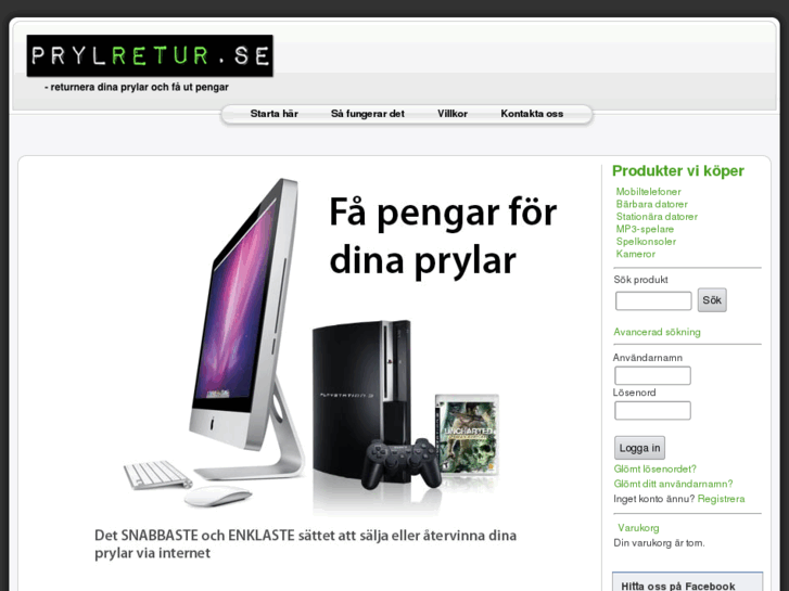 www.prylretur.com