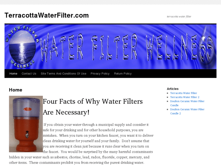 www.terracottawaterfilter.com