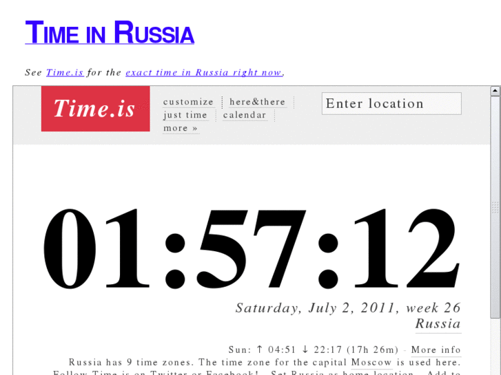 www.timeinrussia.com