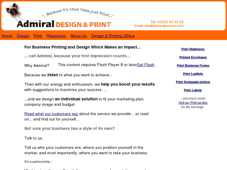 www.admiralprinters.com