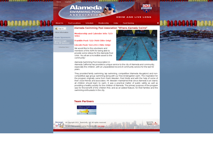 www.alameda-swimming.com