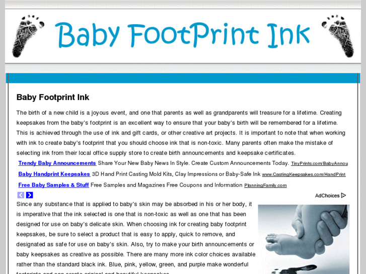 www.babyfootprintink.com