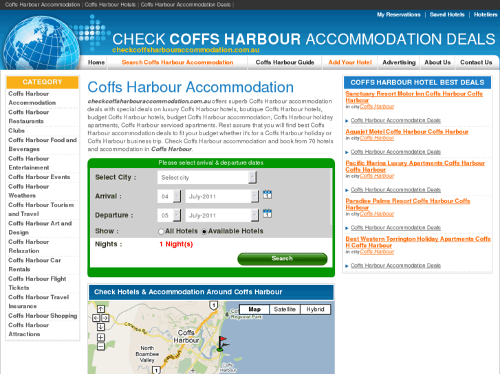 www.checkcoffsharbouraccommodation.com.au