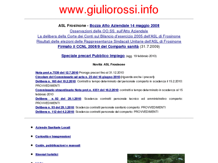 www.giuliorossi.info