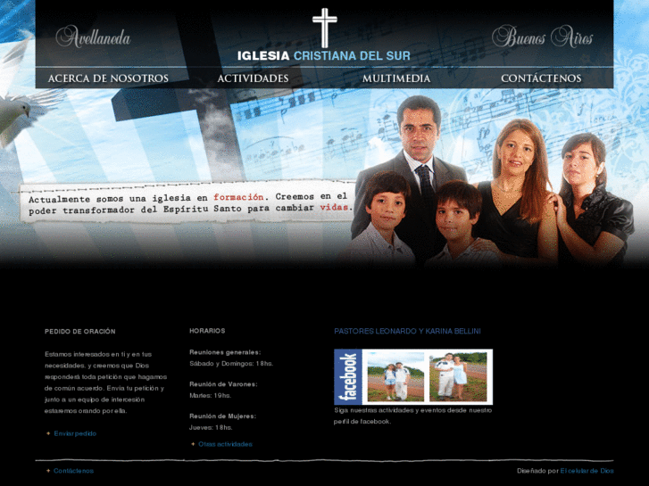 www.iglesiacristianadelsur.com