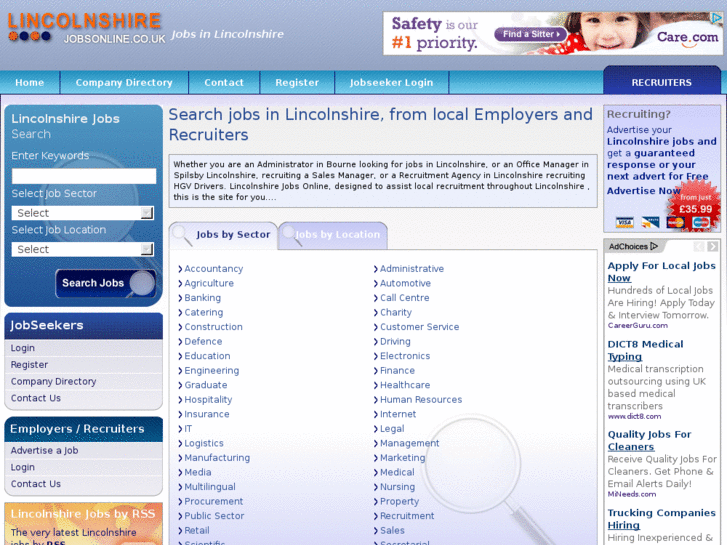 www.lincolnshirejobsonline.co.uk