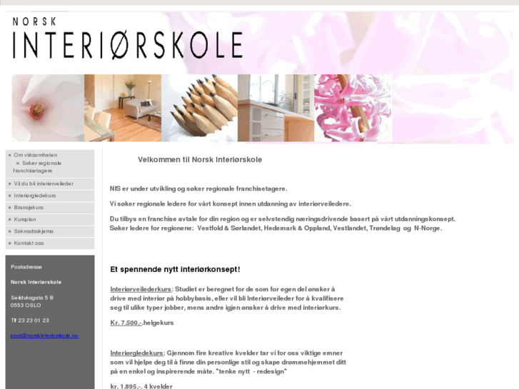 www.norskinteriorskole.no