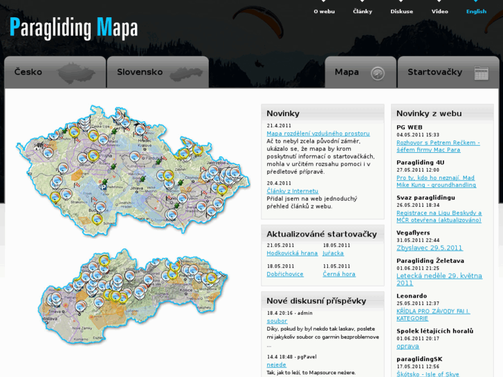 www.paragliding-mapa.cz