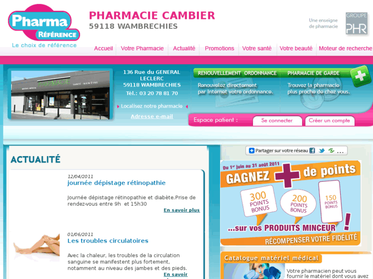 www.pharmacie-wambrechies.com