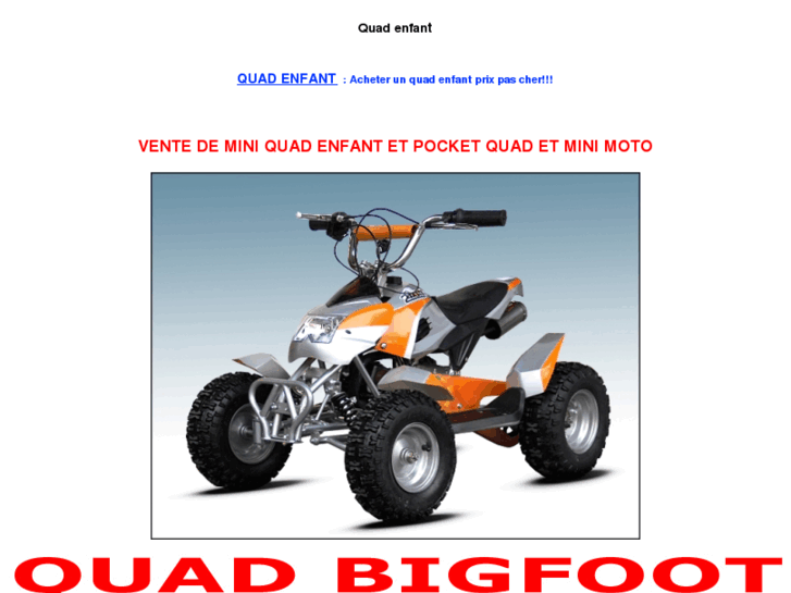www.quad-enfant.info