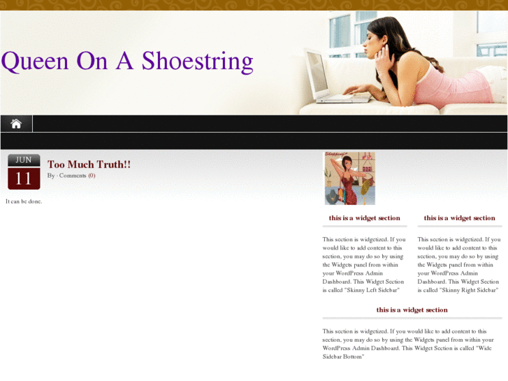 www.queenonashoestring.com