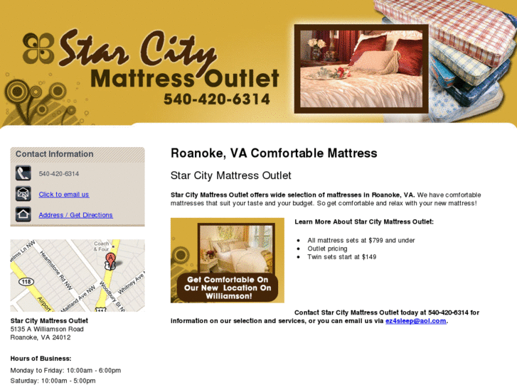 www.starcitymattressoutlet.com