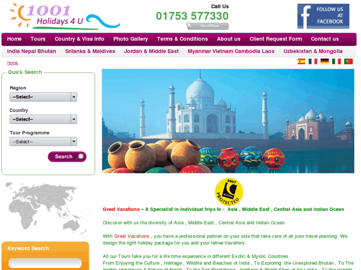 www.1001holiday.com