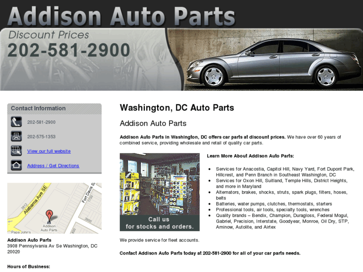 www.addisonautoparts.net