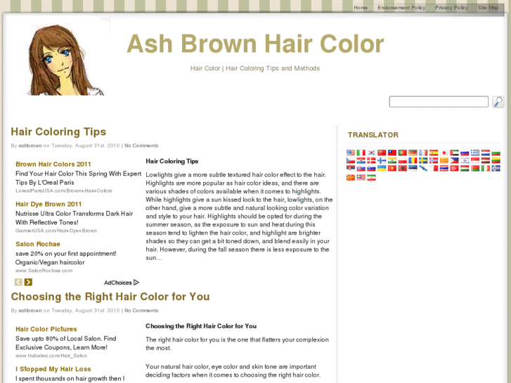 www.ashbrownhaircolor.com