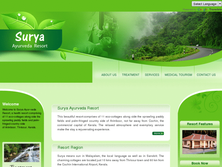 www.ayurvedaresorts.com