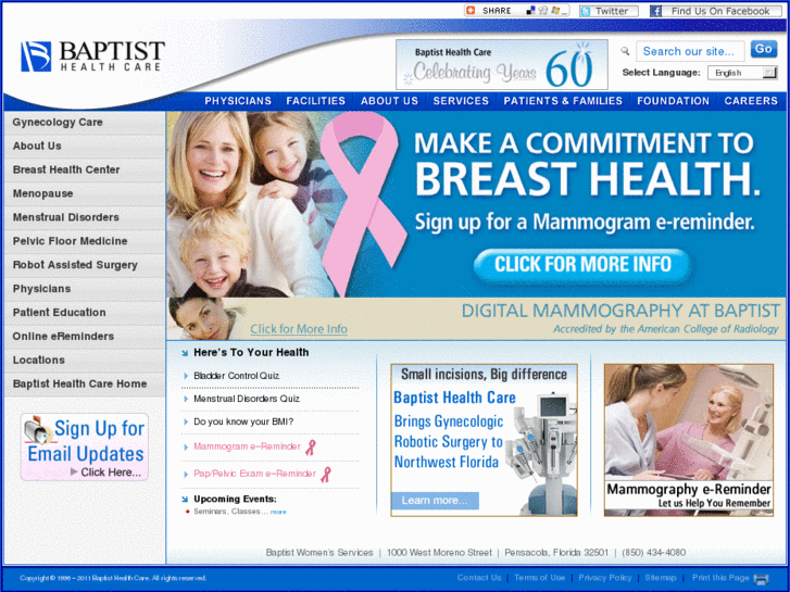 www.baptistgynecologycare.com