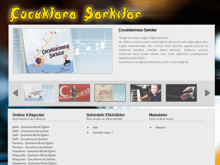 www.cocuklarasarkilar.com