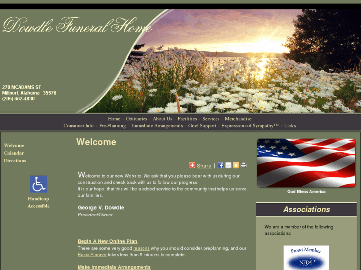 www.dowdlefuneralhome.net