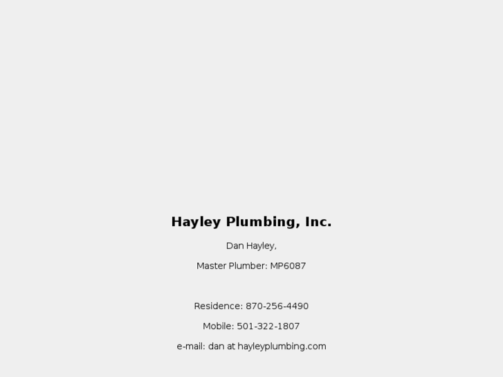 www.hayleyplumbing.info