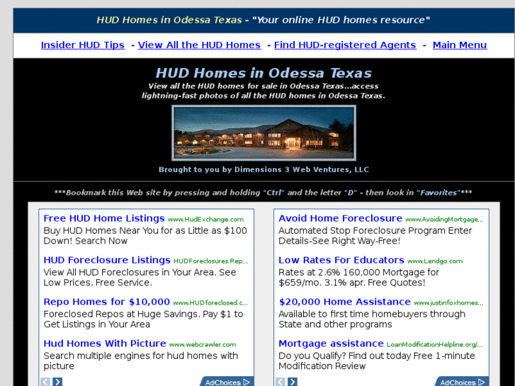 www.hud-homes-in-odessa-texas.info