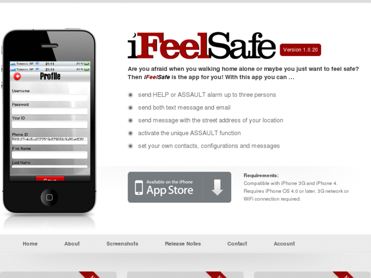 www.ifeelsafe.se