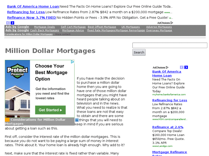 www.milliondollarmortgages.com