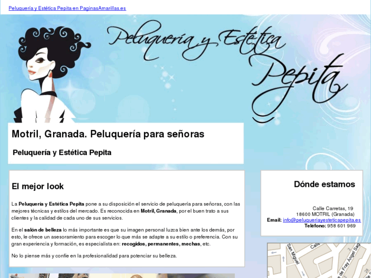 www.peluqueriayesteticapepita.es