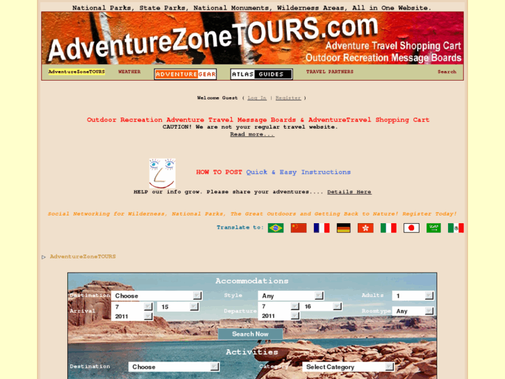 www.adventurezonetour.com