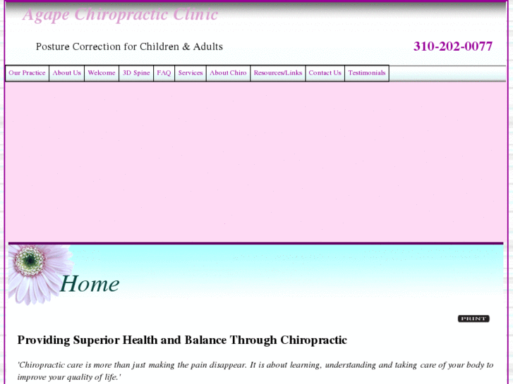 www.agapehealthyspine.com