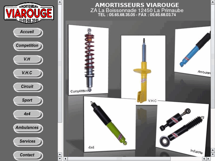 www.amortisseurs-viarouge.com