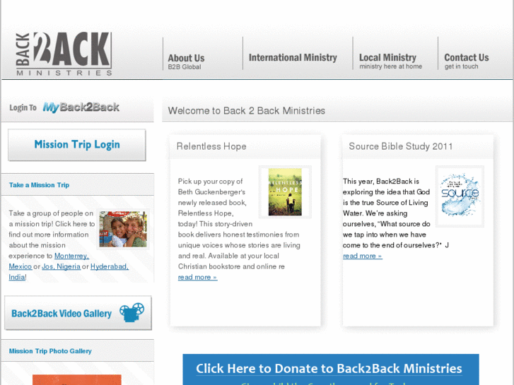 www.backtobackministries.com