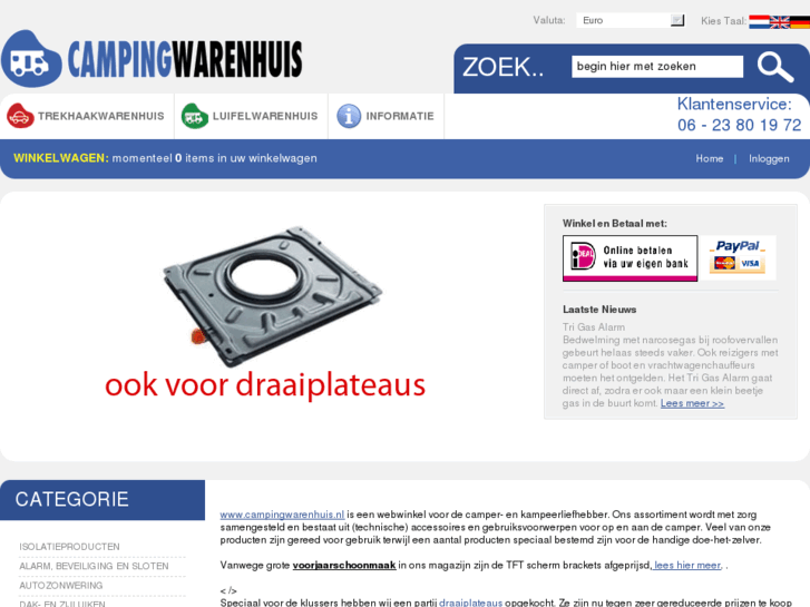 www.campingwarenhuis.nl