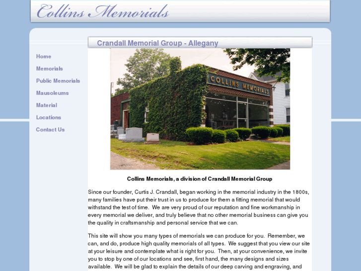 www.collinsmemorials.com