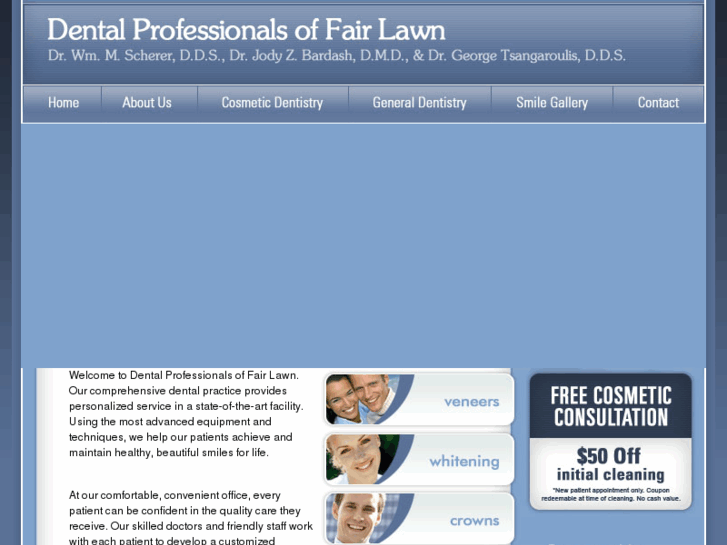 www.cosmeticdentistryoffairlawn.com