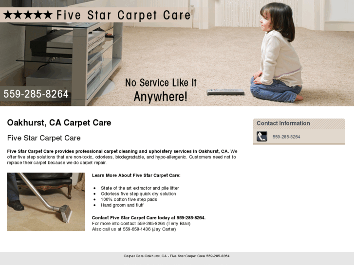 www.fivestarcarpetcare.net