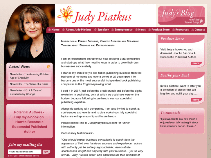 www.judypiatkus.com