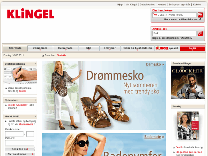 www.klingel.no