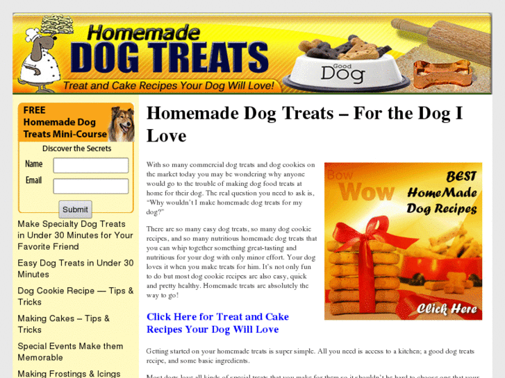 www.myhomemadedogtreats.com