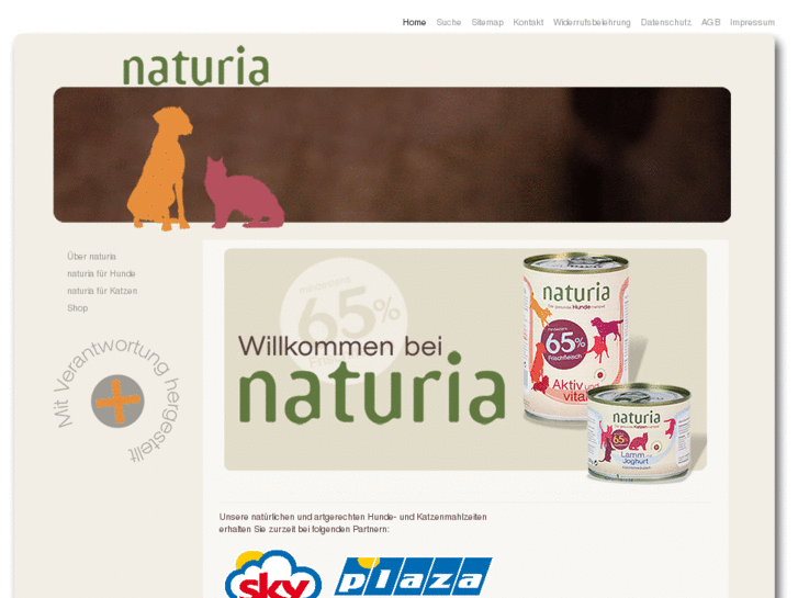 www.naturiapetfood.com