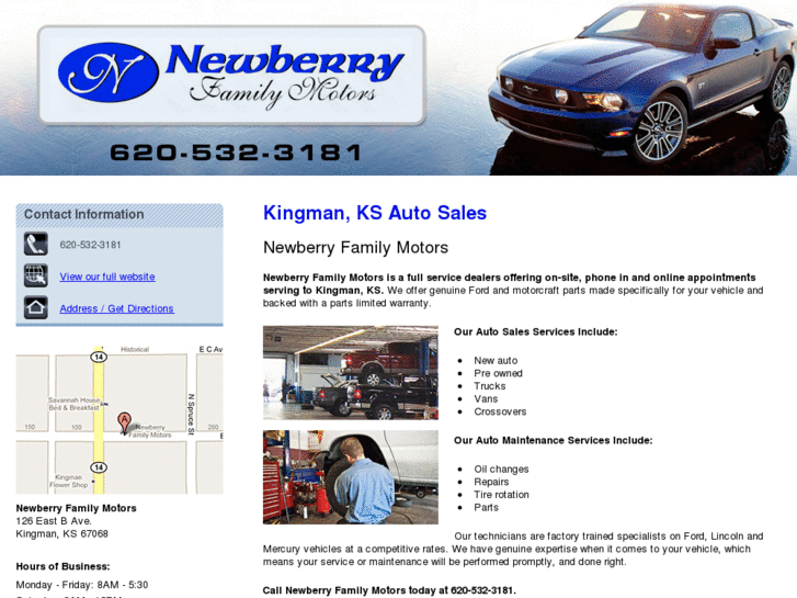 www.newberryfamilymotorsfordstore.com