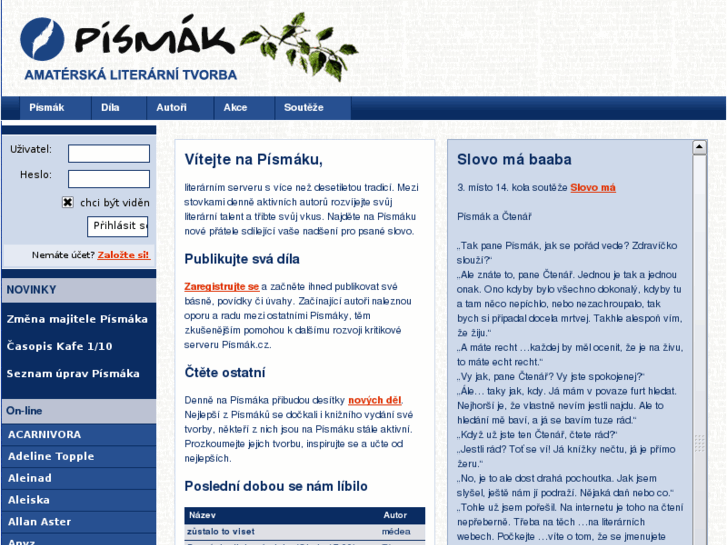 www.pismak.cz