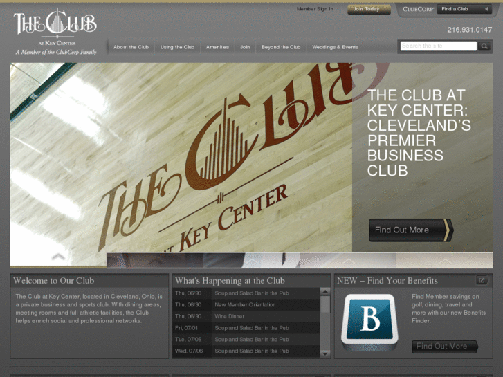 www.theclubatkeycenter.com