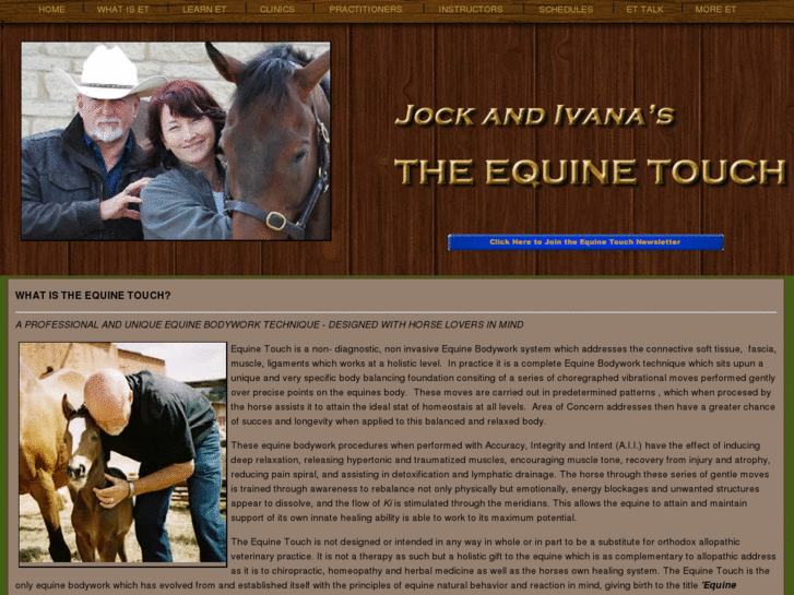 www.theequinetouch.com