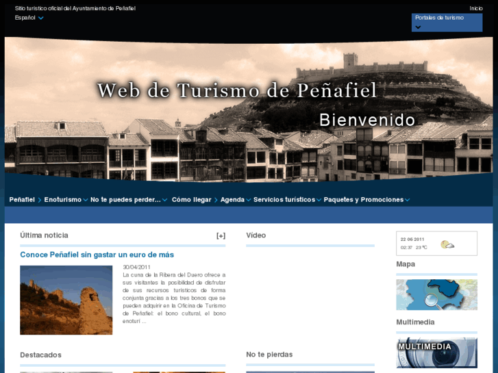 www.turismopenafiel.es