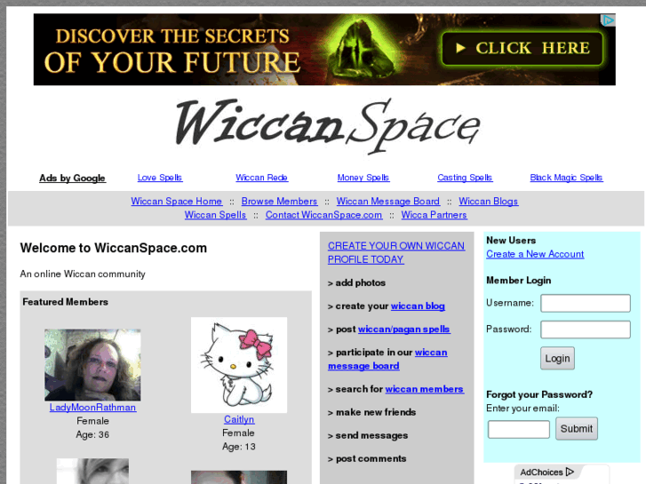 www.wiccanspace.com