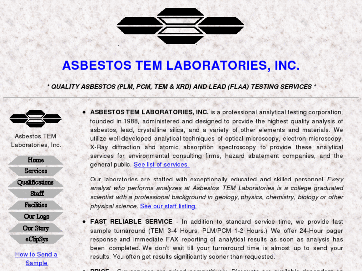 www.asbestostemlabs.com