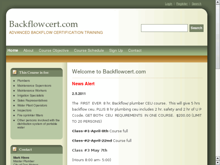 www.backflowcert.net