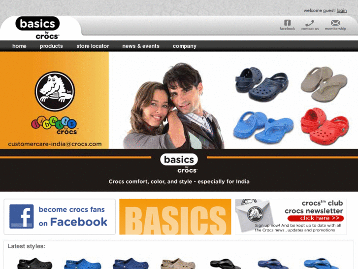 www.basicsbycrocs.com