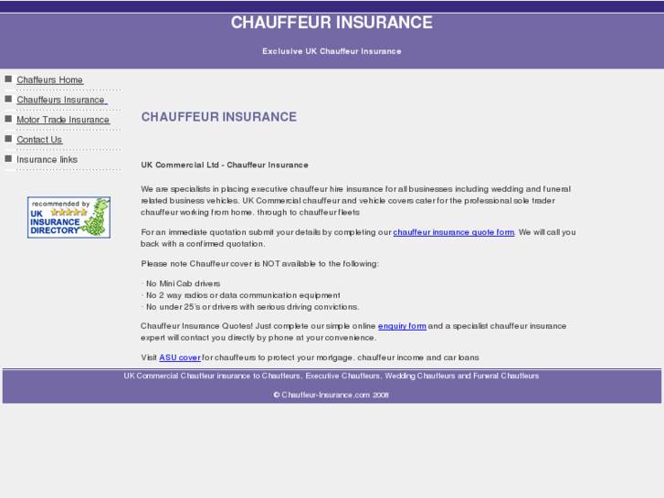 www.chauffeur-insurance.com